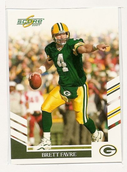 2007 Score Football,Favre #53