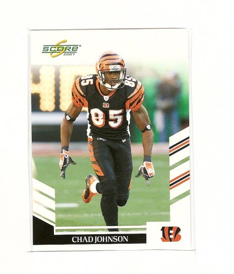 2007 Score Football,Chad Johnson #188