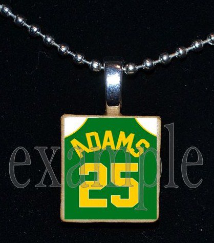 ADDIE R LEWIS FALCONS PERSONALIZED BASKETBALL JERSEY School Team Mascot Necklace or Keychain
