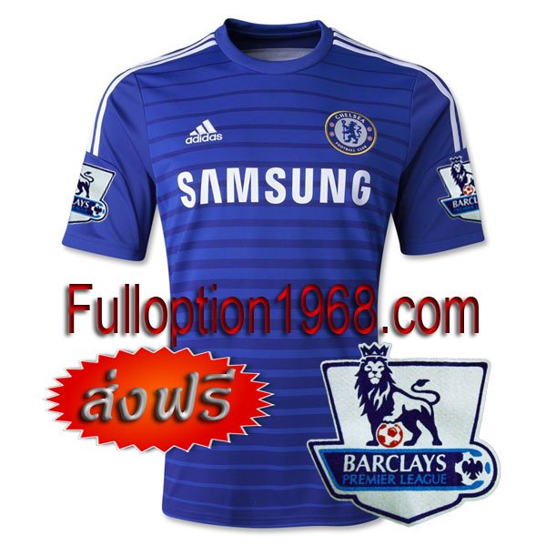 NEW 14-15 Chelsea Home Premier League Patch Soccer Football Shirt Jersey