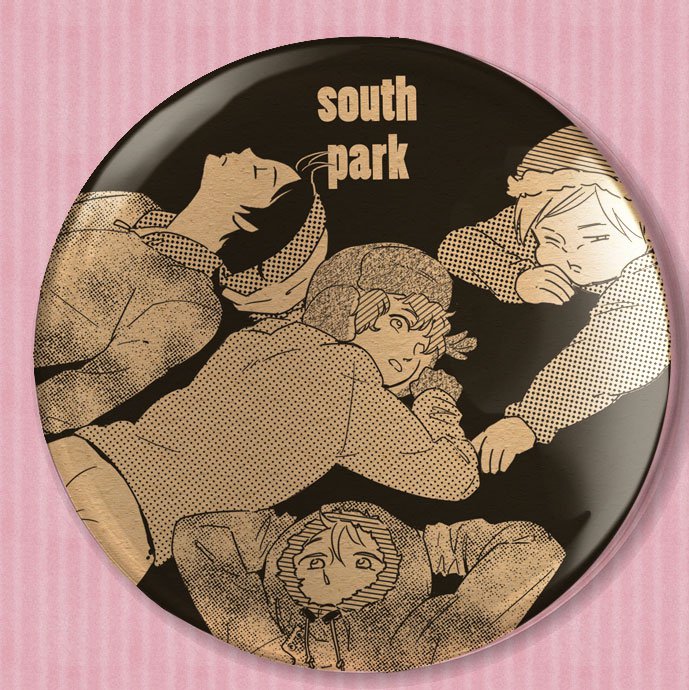 Tin Button (south park fanart)