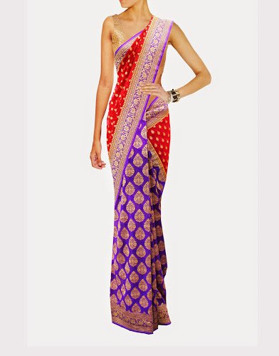 Stunning Traditional Partywear Bridal Designer Banarasi Saree