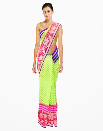 Dazzling Partywear Traditional Designer Handloom Net Saree