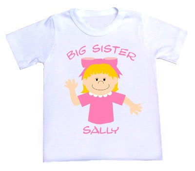 Big Sister Personalized T-Shirt