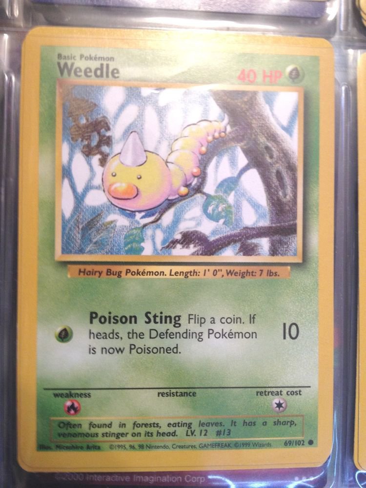 POKEMON-WEEDLE