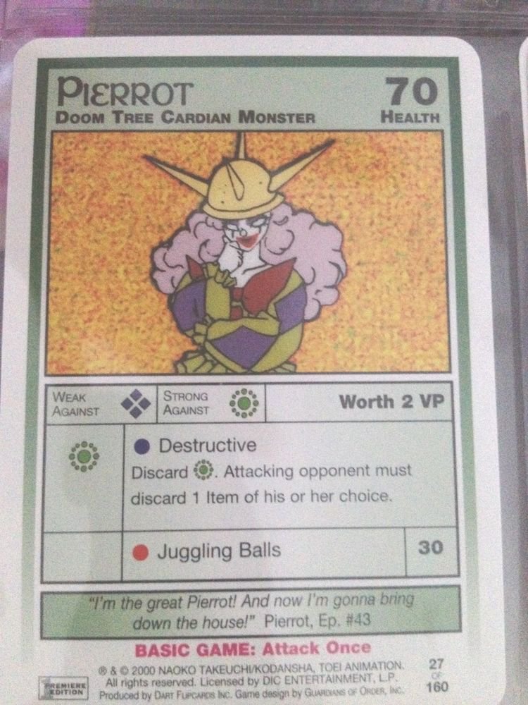 SAILOR MOON TRADING CARD # 27
