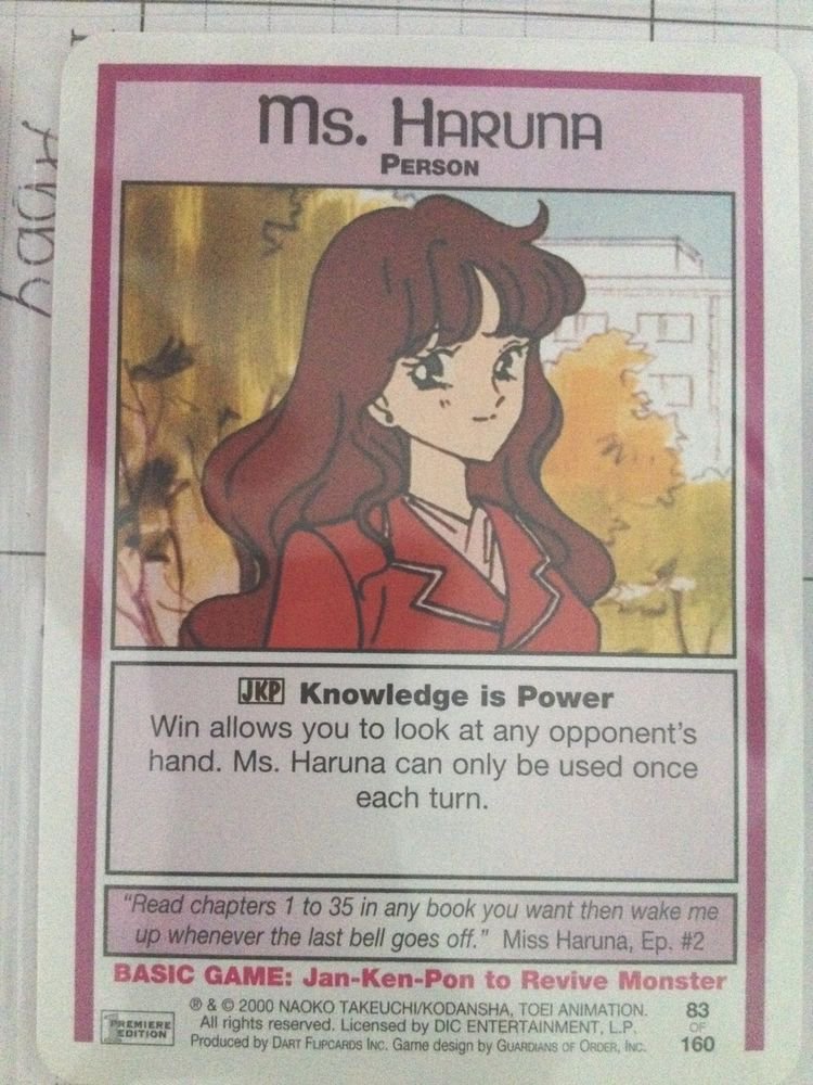 SAILOR MOON TRADING CARD # 83