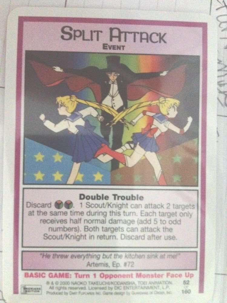 SAILOR MOON TRADING CARD # 52