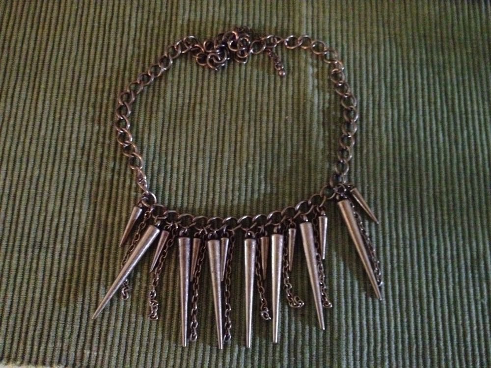 Artsy Brass Necklace