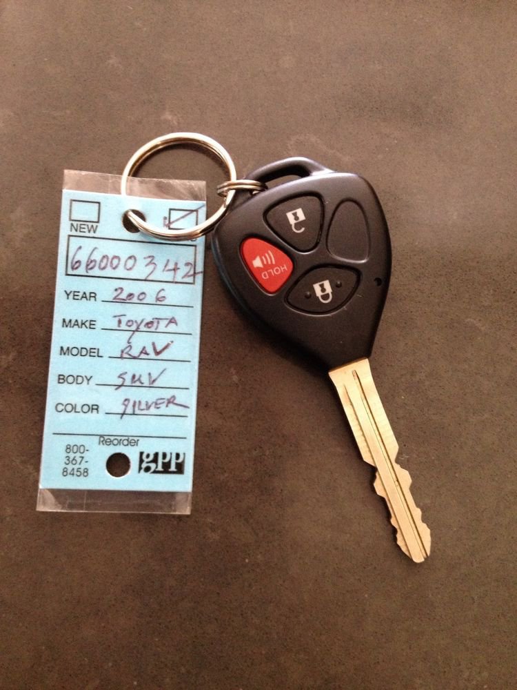 2006 Toyota Rab Suv Key Fob
