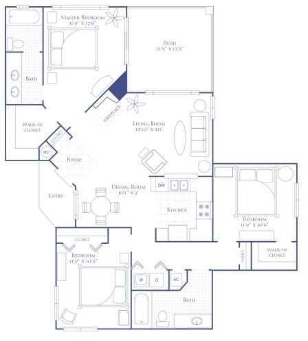 LakeCrest "Lakeside" Rent (monthly for 1m)
