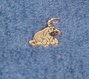 14K Gold Eeyore charm