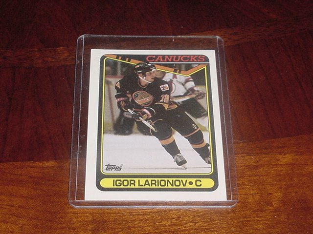Igor Larionov rookie card
