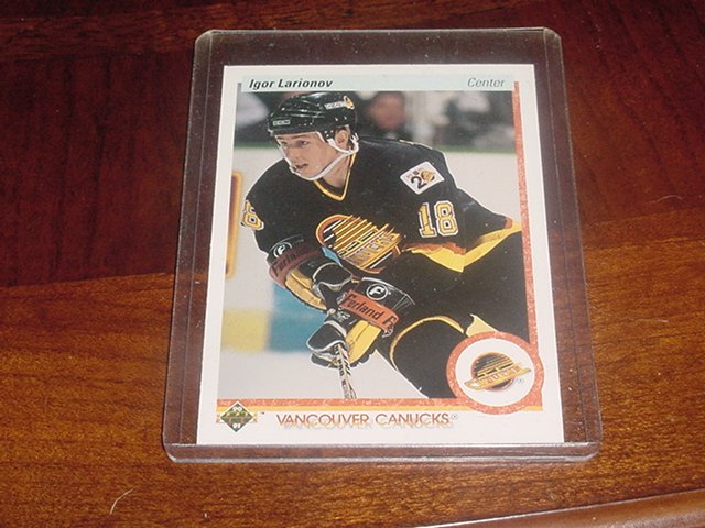 Igor Larionov 1990 card