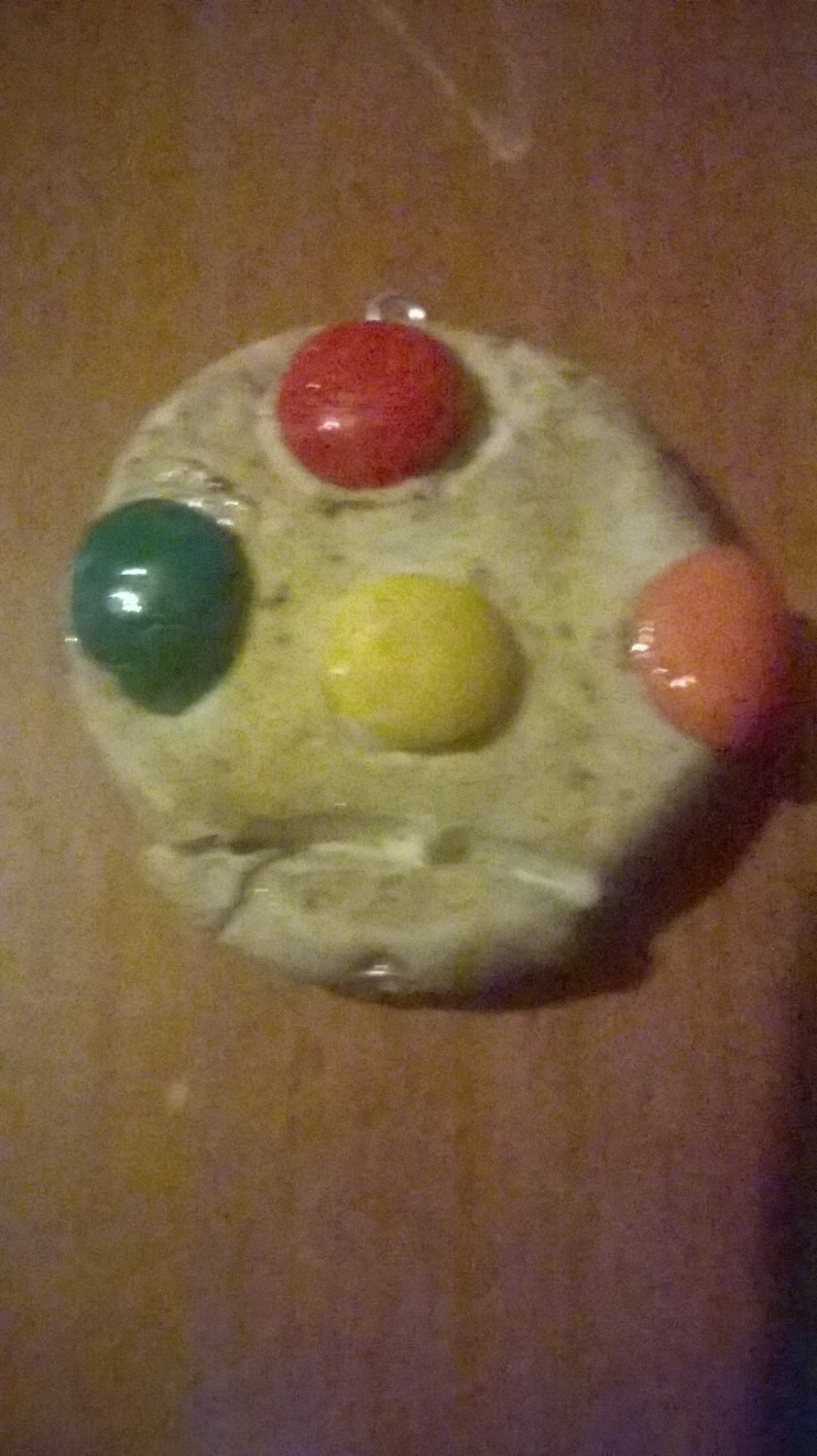 Polymer Clay Cookie Necklace