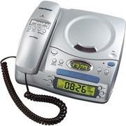 CONAIRPHONE Corded Telephone with CD Player and Clock Radio