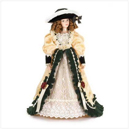 Lady of the Manor Porcelain Doll - 37100
