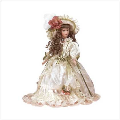 Gwyneth Porcelain Doll - 29633