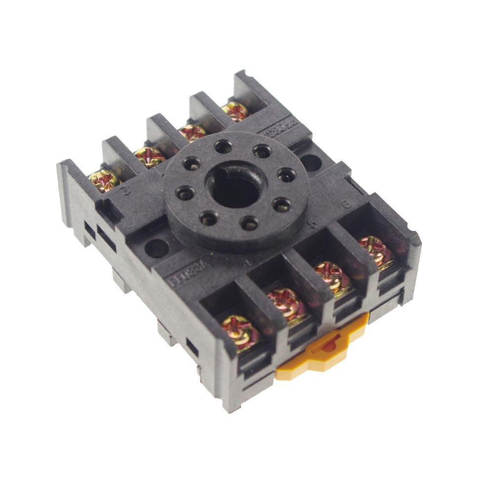 100PCS 8-Pin PF083A Relay Base Socket