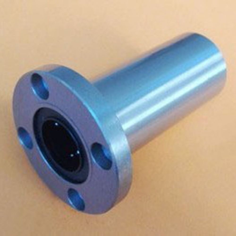 (2) 8*15*45mm Round Long Type CNC Linear Motion Metal Shield Bearing LMF8LUU