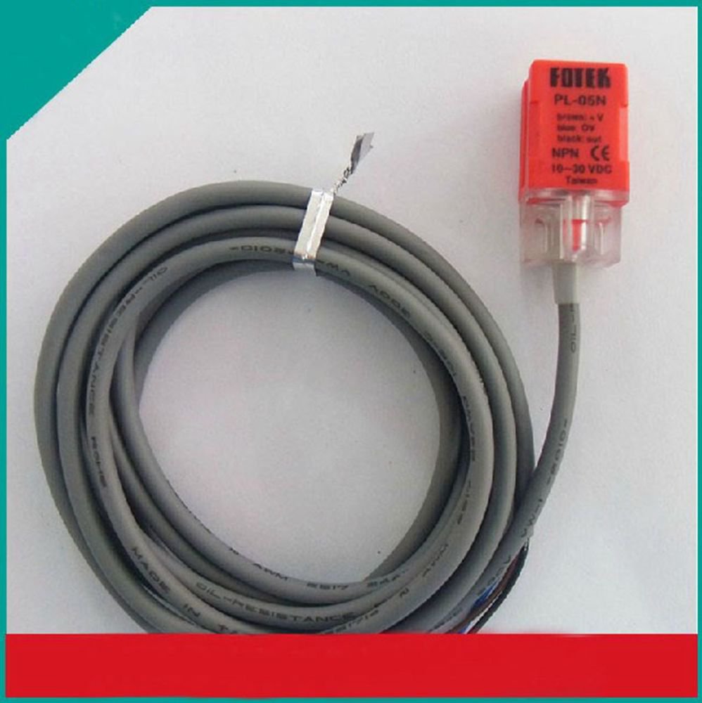 PS-05N Inductive Proximity Switch Sensor DC6-36V 3-Wire NPN NO 18*18*1mm(Rail)