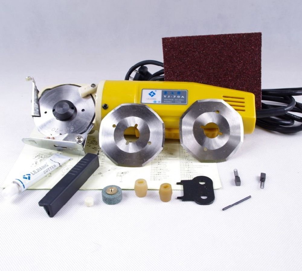 110V 70mm Cloth Cutter Fabric Cutting Machine Shear