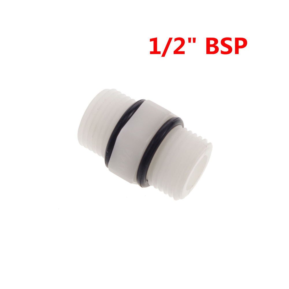 Lot3 1/2" BSP Equal Male Straight RO Water System Plastic Connect Fitting