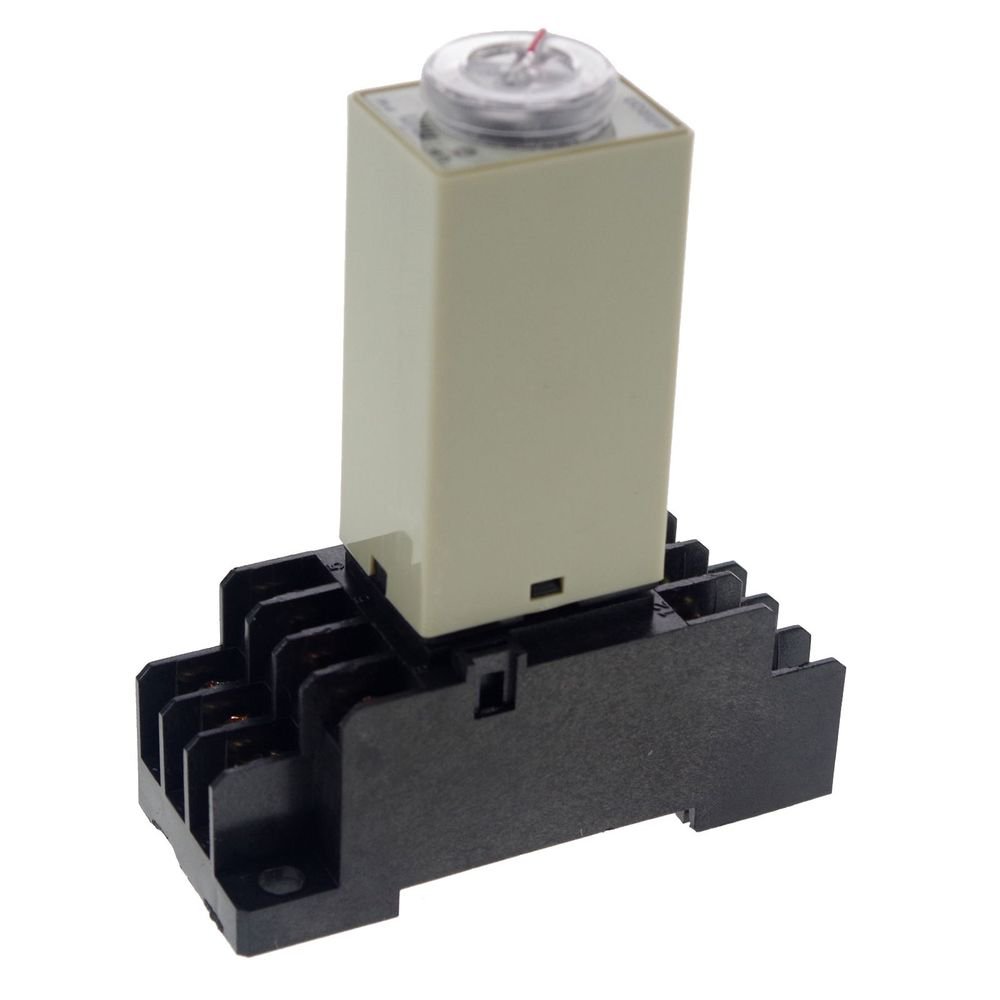 0.5~10Min 3A 24VAC H3Y-4 Power On Time Delay Relay Solid-State 4PDT 14 Pin