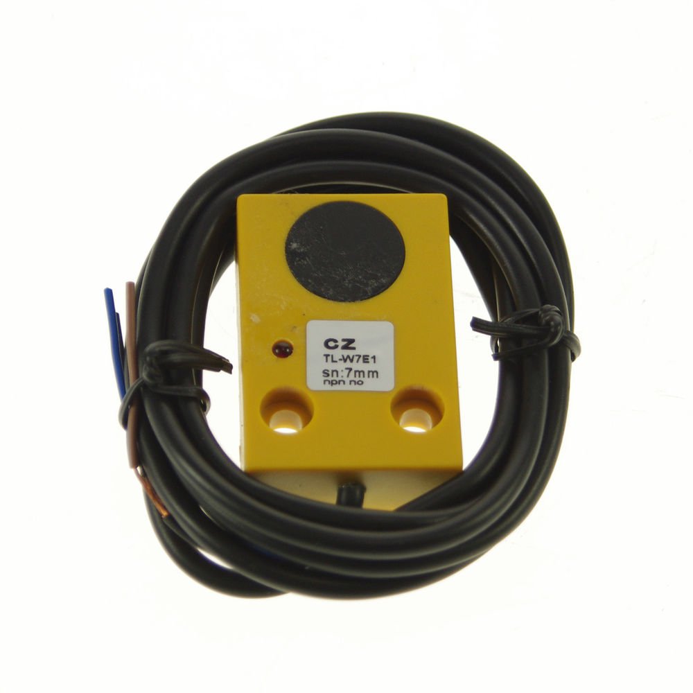 Inductive Proximity Switch Sensor TL-W7E1 DC6-36V 3-Wire NPN NO 45*45*1mm(Rail)