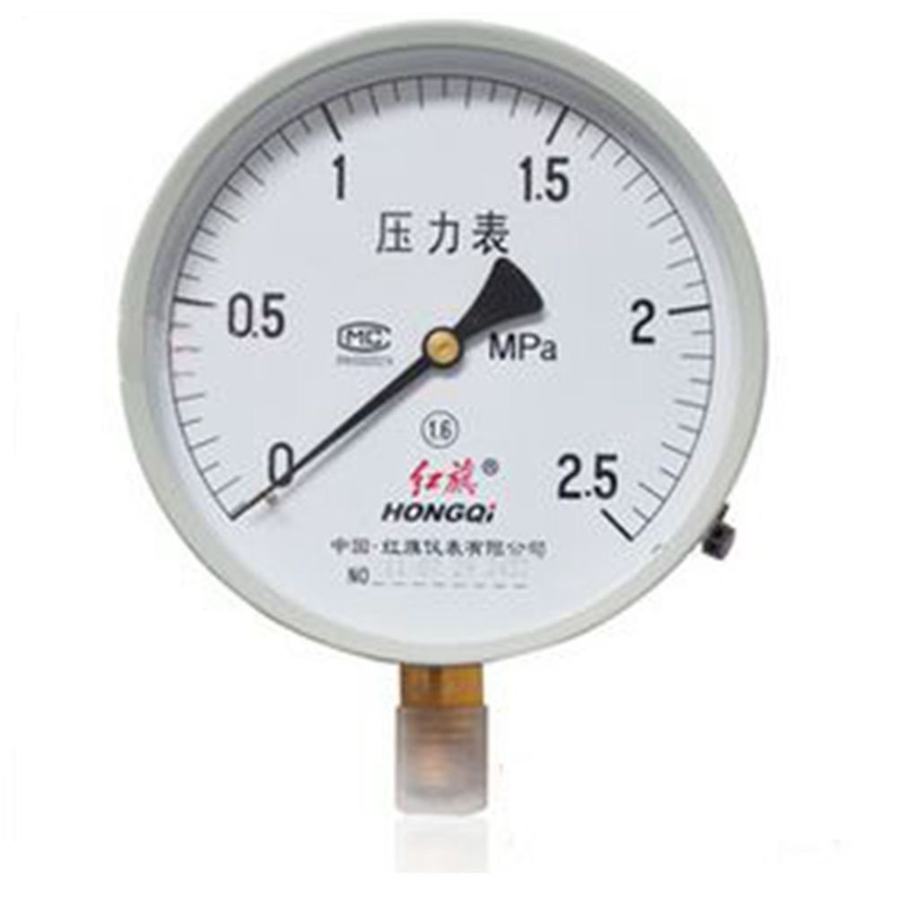 Water Oil Hydraulic Air Pressure Gauge Universal GaugeM20*1.5 150mm Dia 0-2.5Mpa