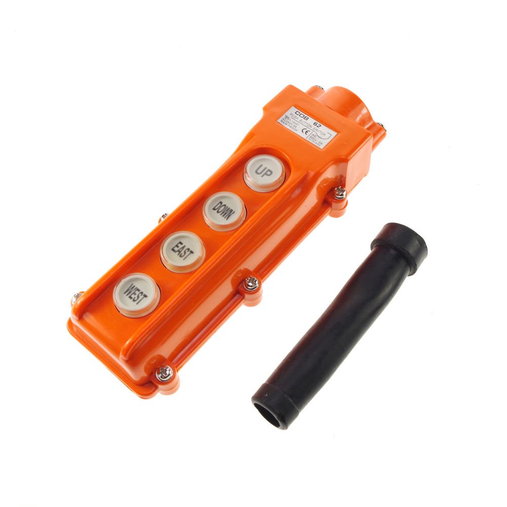 (1)COB-62 For Hoist & Crane Pendant Control Station Push Button Switch Rainproof