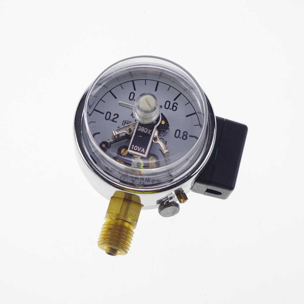 Electric Contact Pressure Gauge Universal Gauge M14*1.5 60mm Dia 0-1Mpa