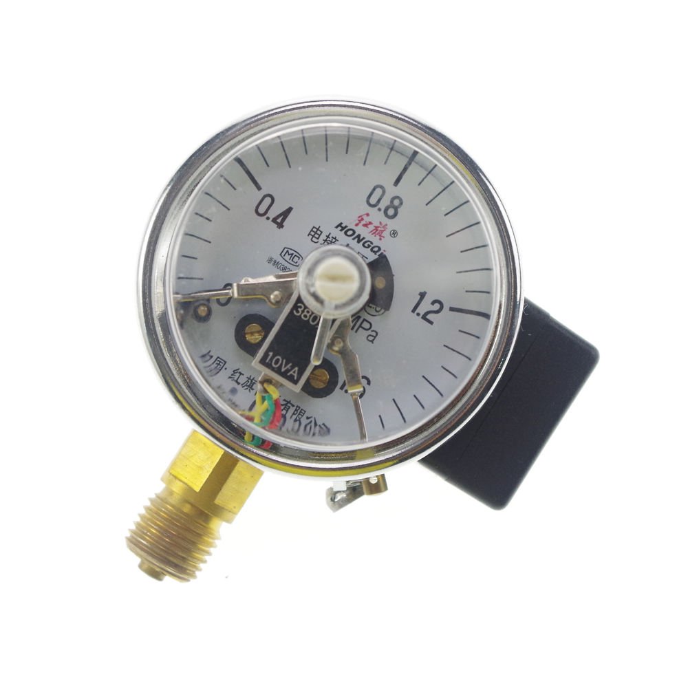 Electric Contact Pressure Gauge Universal Gauge M14*1.5 60mm Dia 0-1.6Mpa