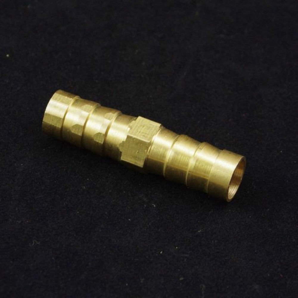 5PCS Tube ID 12mm Brass Hose Barb Staight Coupler Adapter