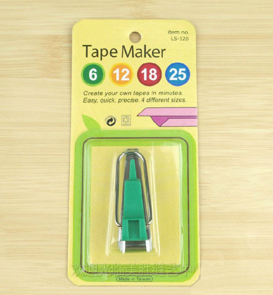 6mm (1/4â) Hand Bias Tape Maker Binder Folder Finish Width Sewing Machine Parts