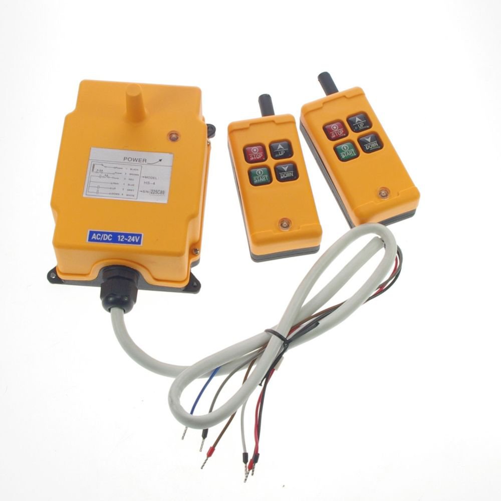 1 Motion 1 Speed Hoist Crane Truck Remote Control System IP65 CE Protect 120VAC