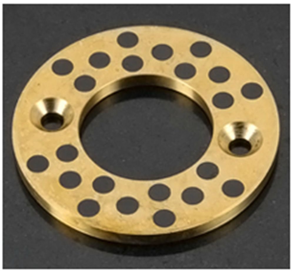 Self-lubricating copper graphite thrust washers ID20.2mm OD50mm HIT5mm JTW20