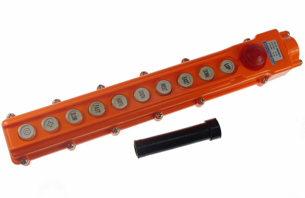 COB-65H Hoist And Crane Control Station Push Button Switch 6Ways Emergency