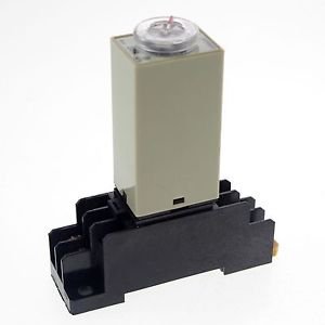 0.1-3S 110V H3Y-2 Power On Time Delay Relay Solid-State Timer DPDT 8Pins&Socket