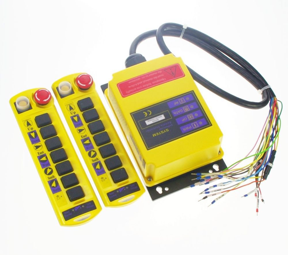 2 Speed 2 transmitter Control Hoist Crane Radio Remote Control System Control
