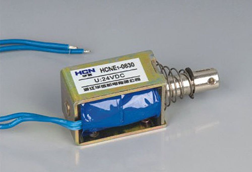24V 0.62Kg Pull Hold/Release 3-5mm Stroke Force Electromagnet SolenoidActuator