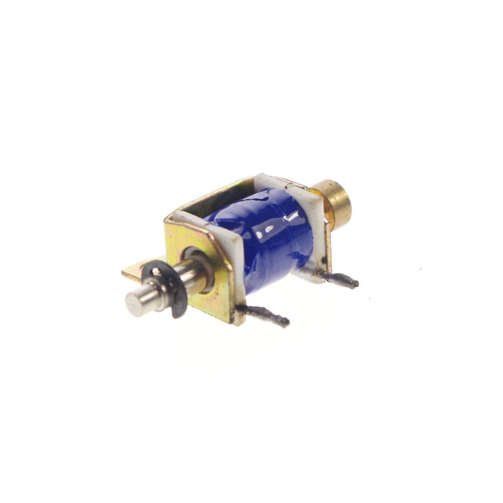 24VDC 200g Pull Hold/Release 3-5mm Stroke Force Electromagnet Solenoid