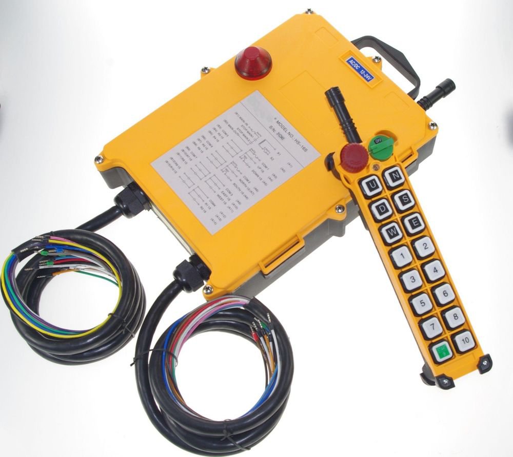 8 Motions 1 Transmitter Hoist Crane Truck Radio Remote Control System Control