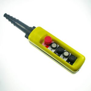 2 Speed Hoist Crane 4 Pushbutton Pendant Control Station