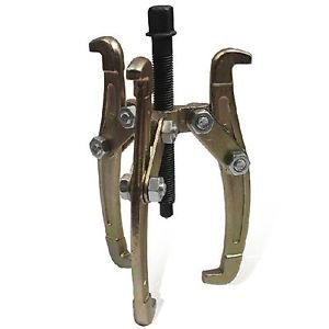 1PC 6"-150mm 3-Arm Gear Jaws Puller Drop Forged Bearing Puller Set Metric Thread