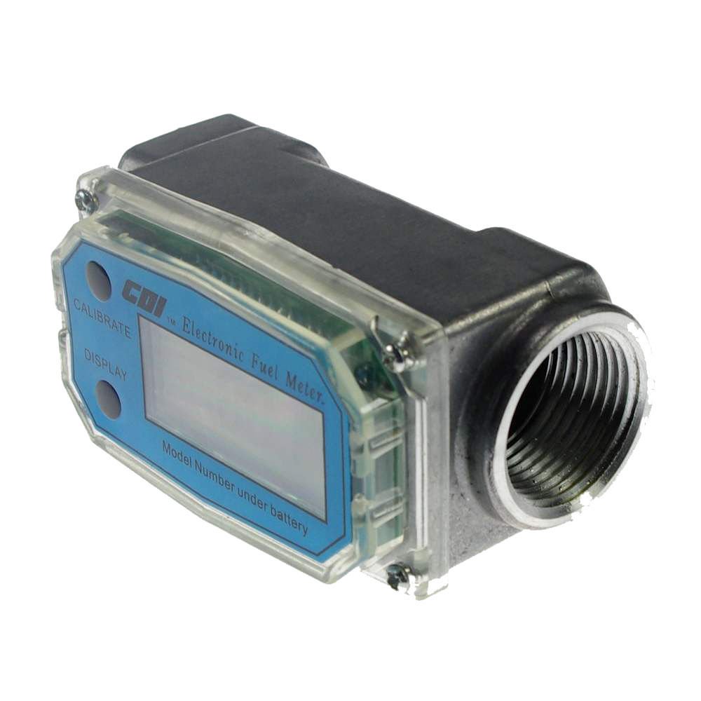Flow Meter 1âTurbine Aluminum Material NPT Contact Type 5-50GPM(18.9â190LPM)