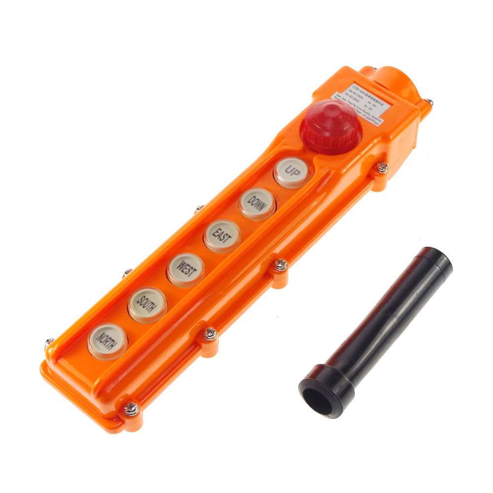 (1)COB-63H For Hoist Crane Pendant Control Station Push Button Switch Emergency