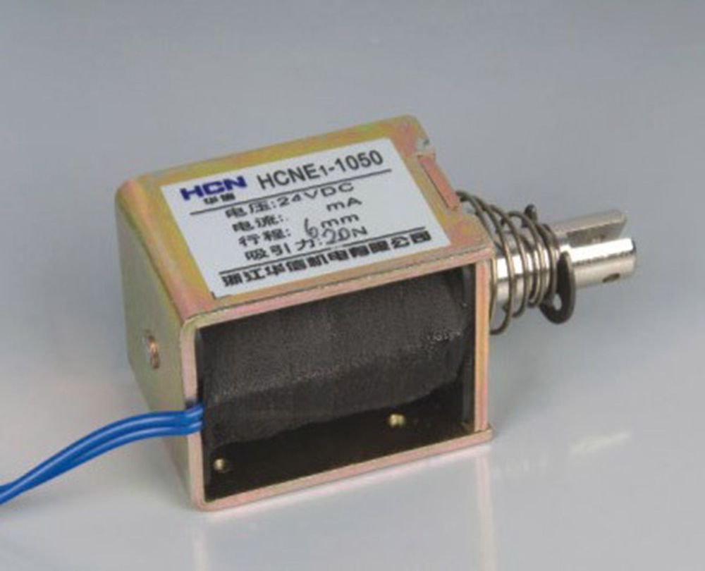 Pull Hold/Release 24V 6mm Stroke 6.3Kg Force Electromagnet Solenoid Actuator