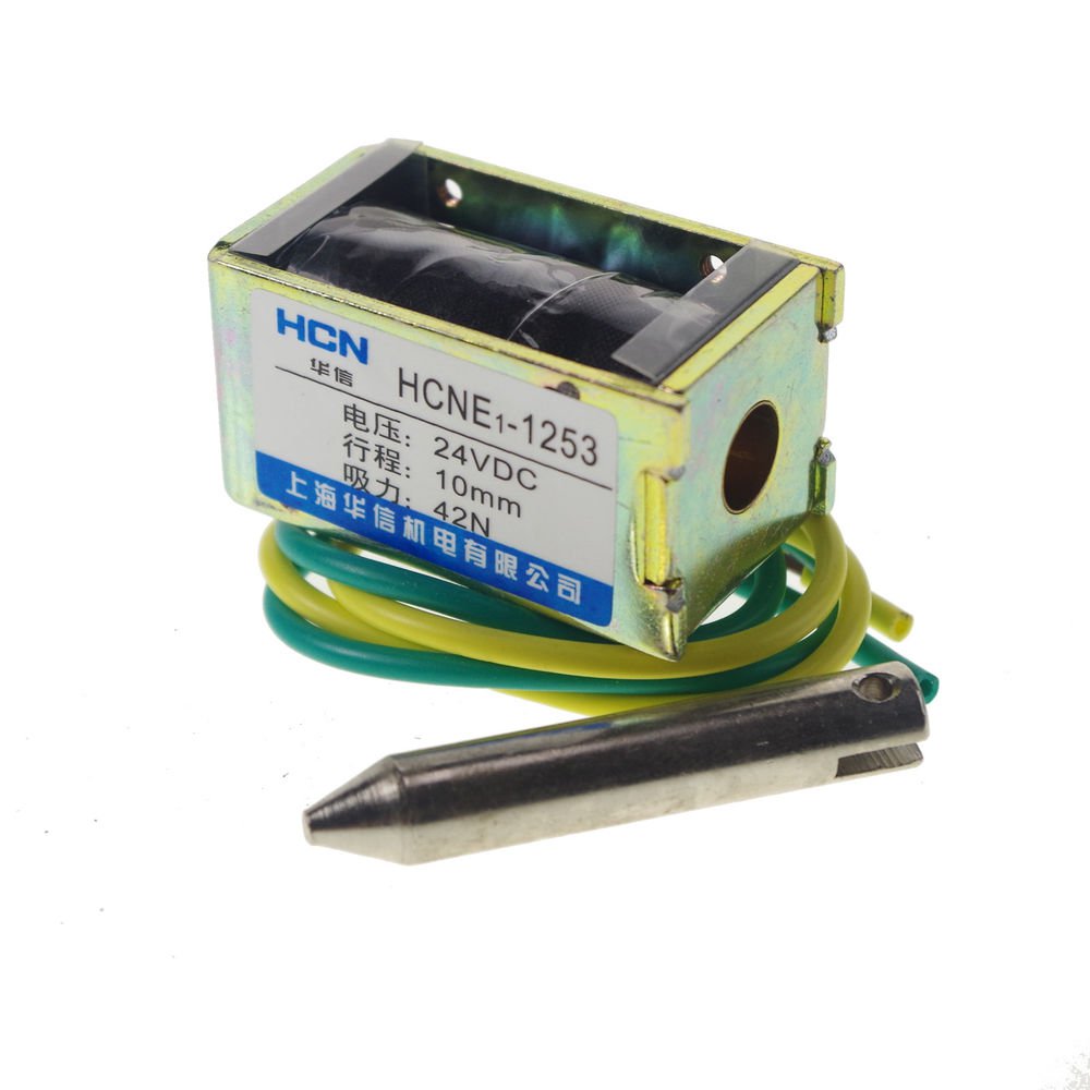 24V 4.2kg 9LB 10mm Stroke force Electromagnet Solenoid