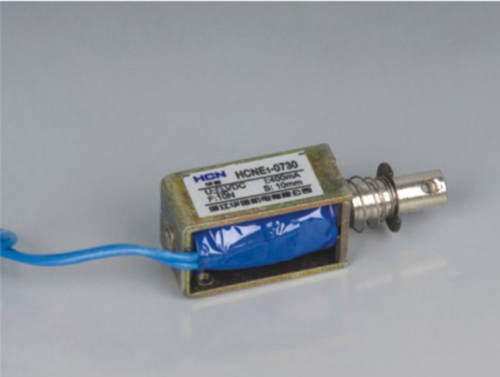24V 0.7Kg Pull Hold/Release 10mm Stroke Force Electromagnet Solenoid Actuator